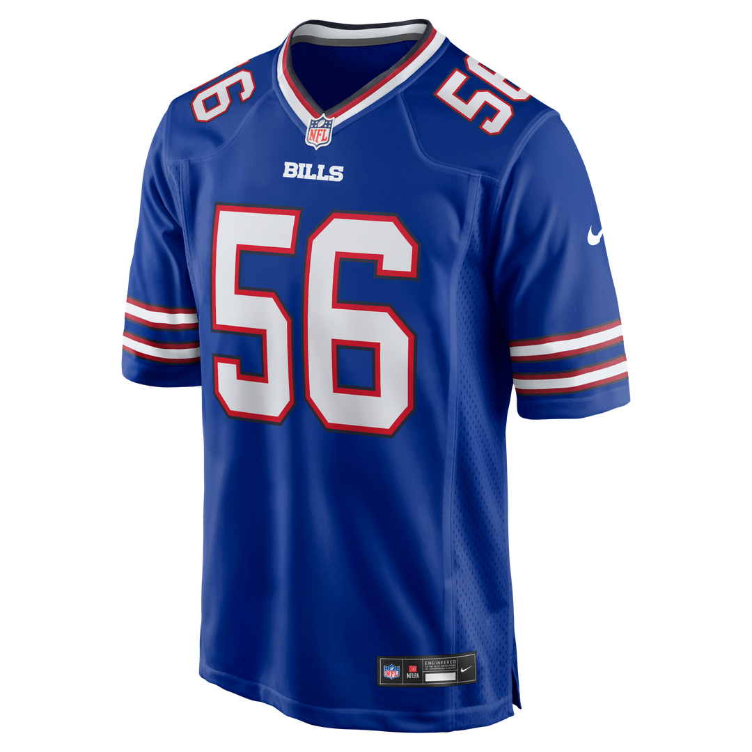 Men's Buffalo Bills Javon Solomon Nike Royal Game Jersey product image 2