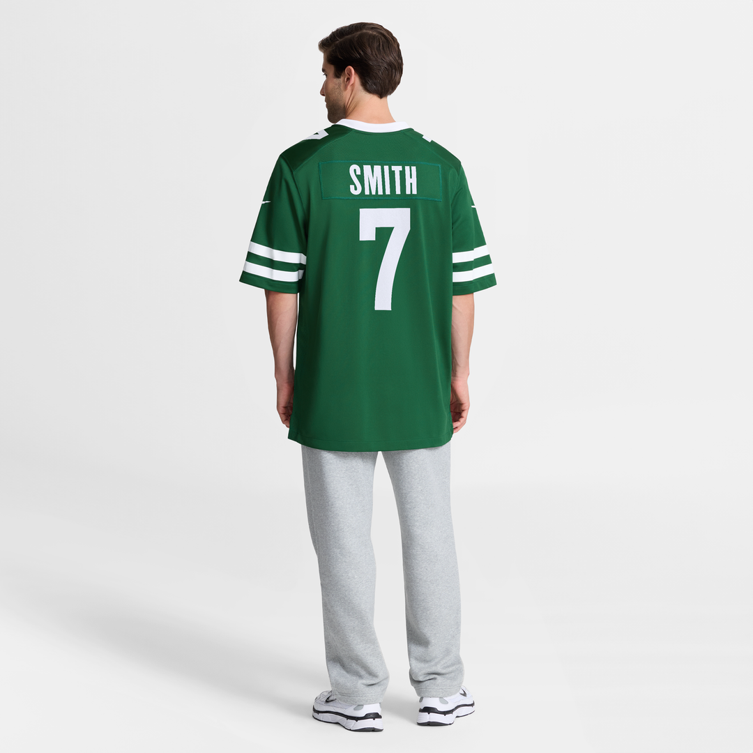 Men's New York Jets Geno Smith Nike Legacy Green Game Jersey product image 5