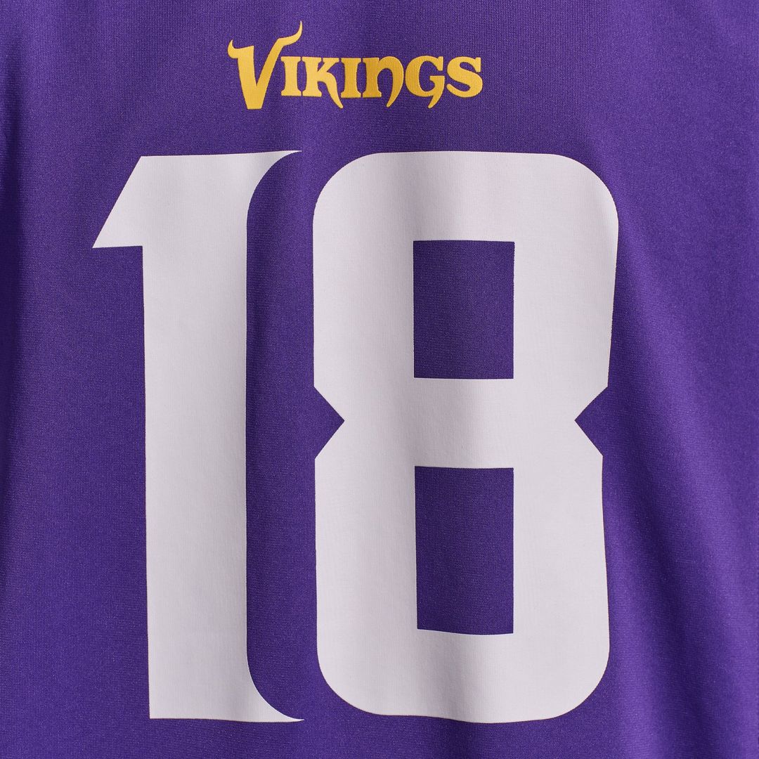 Men's Minnesota Vikings Justin Jefferson Nike Purple Player product image 23