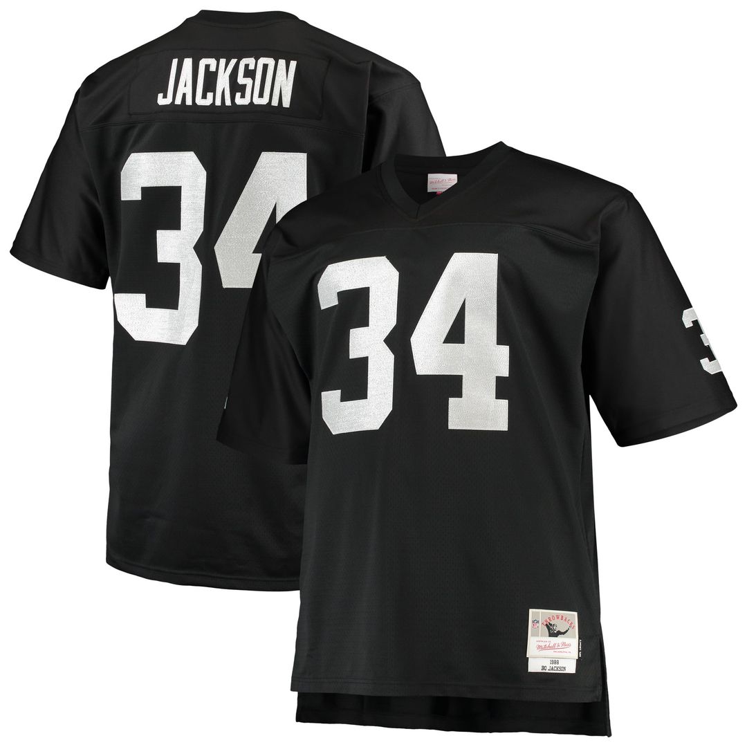 Men's Las Vegas Raiders Bo Jackson Mitchell & Ness White product image 7