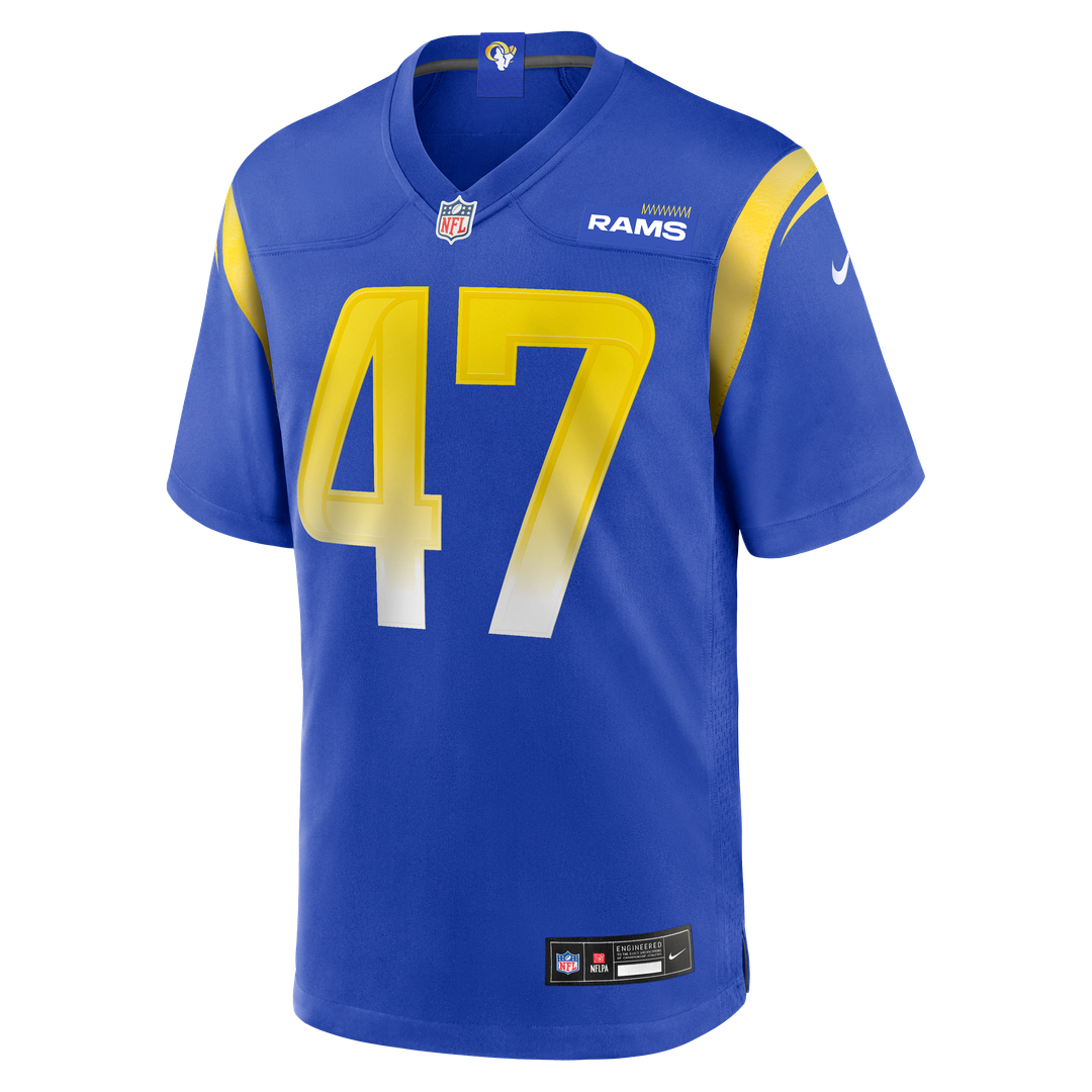Men's Los Angeles Rams Alex Ward Nike Royal Home Game Jersey product image 2