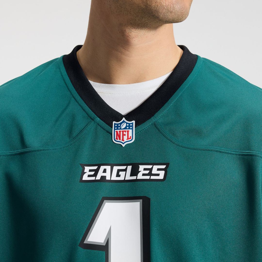 Men's Philadelphia Eagles Jalen Hurts Nike Black Alternate product image 38