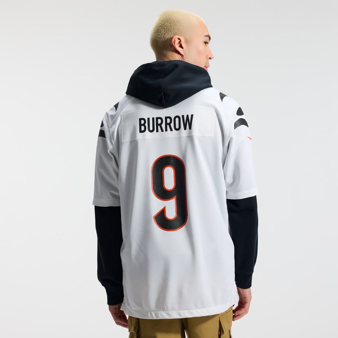 Men's Cincinnati Bengals Joe Burrow Nike White Game Jersey product image 3