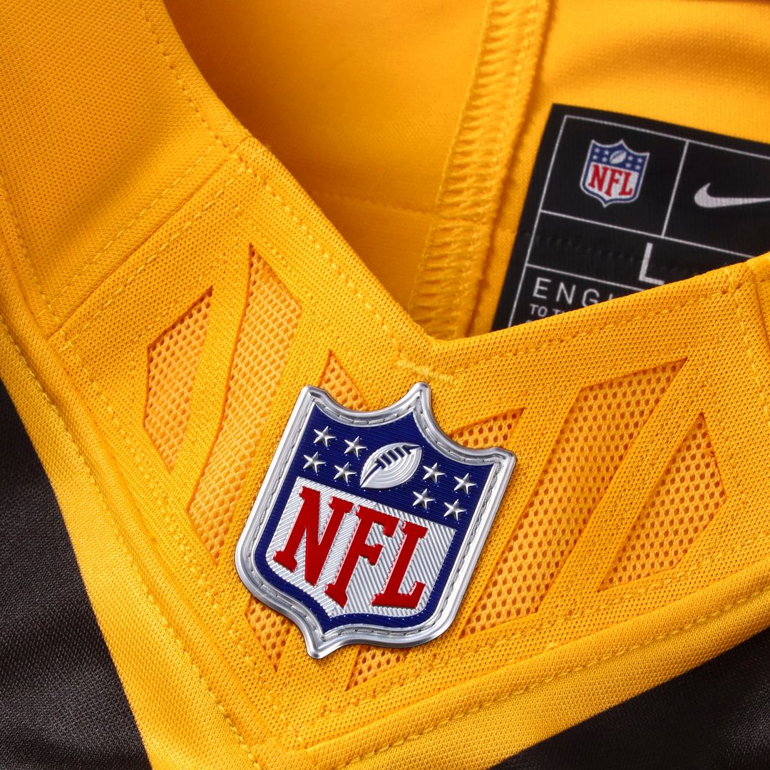 Men's Pittsburgh Steelers Aaron Rodgers Nike Gold Alternate product image 4