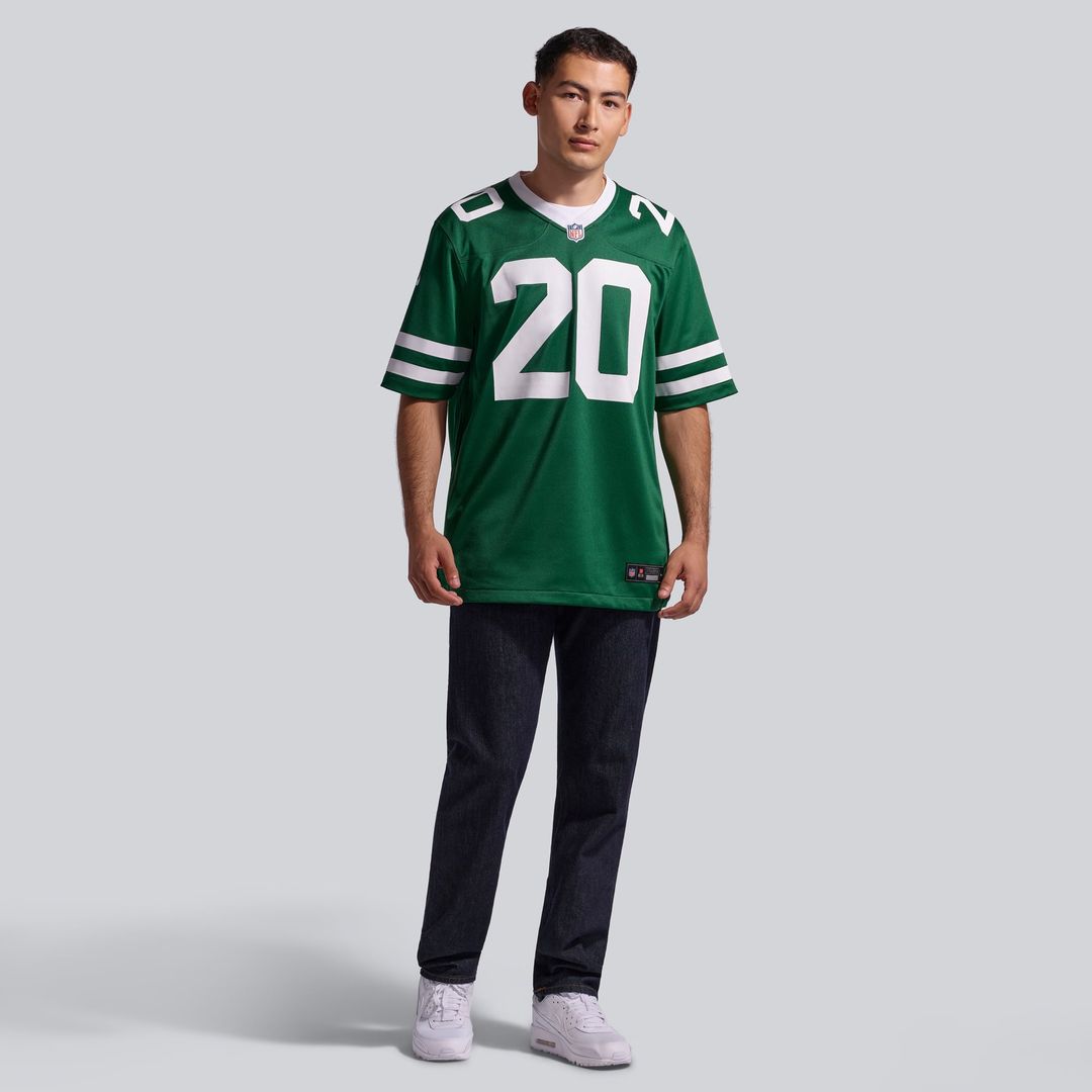 Men's New York Jets Breece Hall Nike Legacy Green Game product image 17