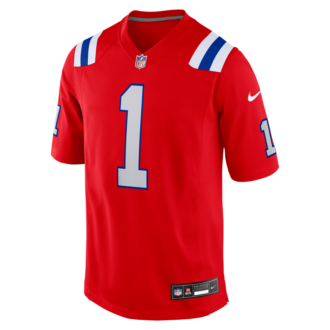 Men's New England Patriots A.J. Brown Nike Navy Team Game product image 17