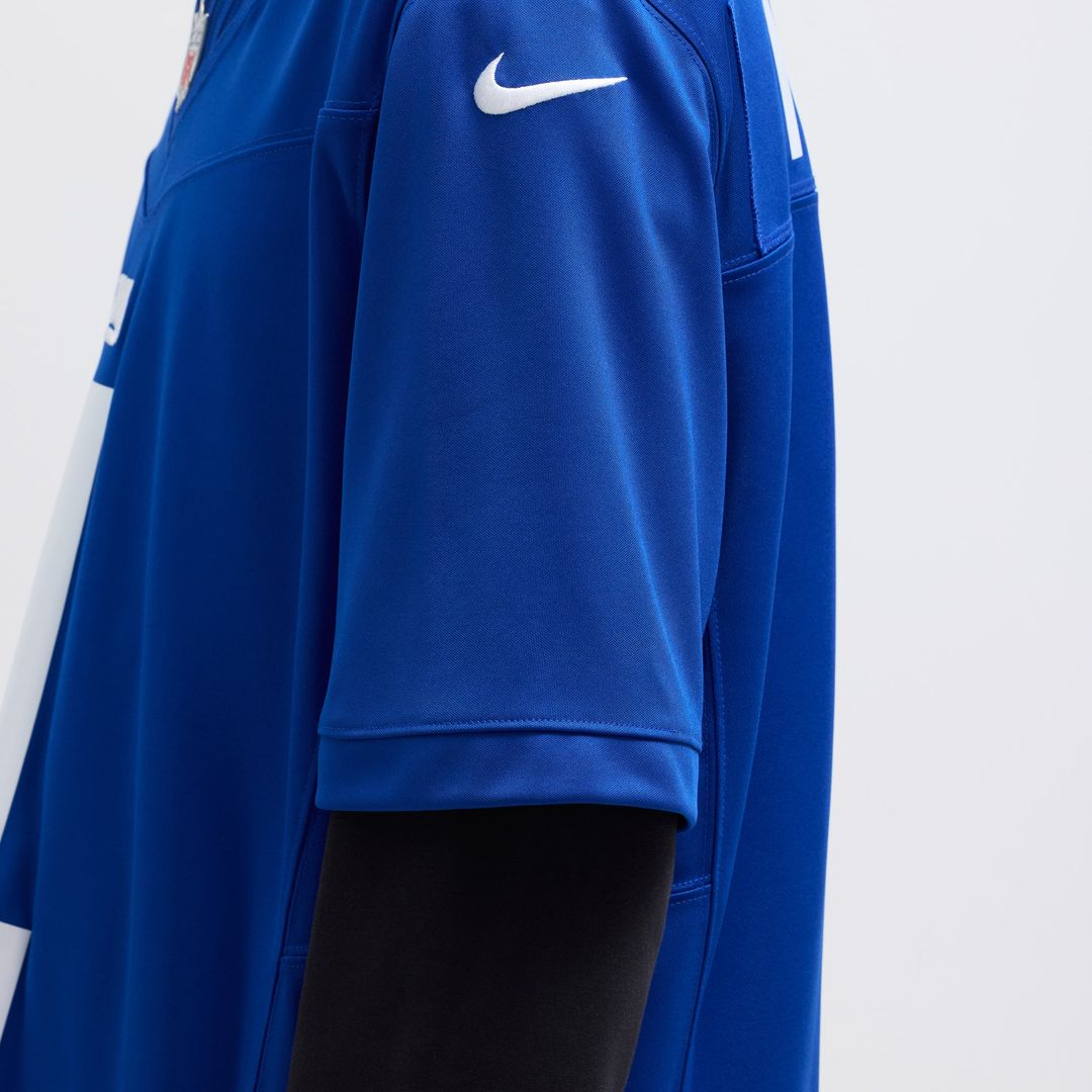 Men's New York Giants Malik Nabers Nike Royal Vapor product image 10