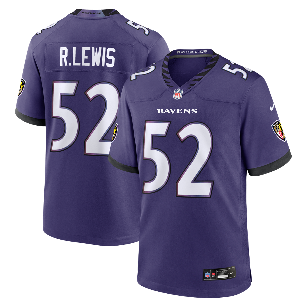 Men's Baltimore Ravens Ray Lewis Nike Purple Team Retired product image 1
