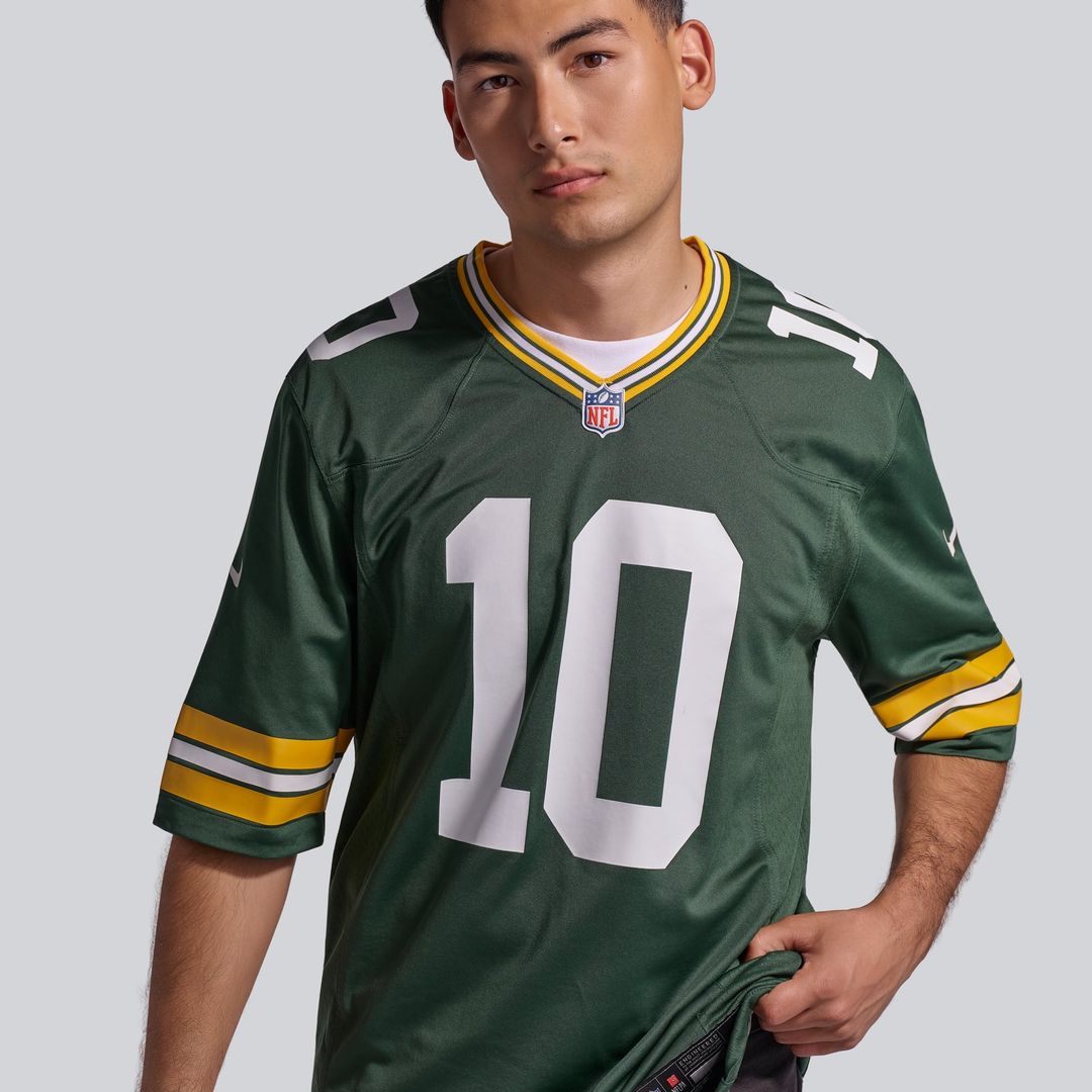 Men's Green Bay Packers Jordan Love Nike White Game Jersey product image 15