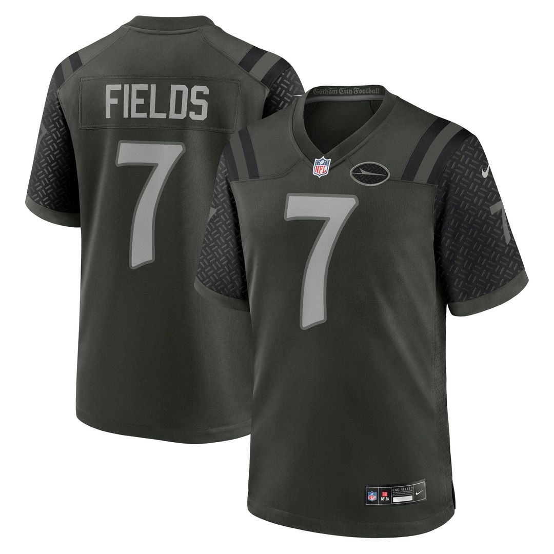 Men's New York Jets Justin Fields Nike Gotham Green 2025 product image 1