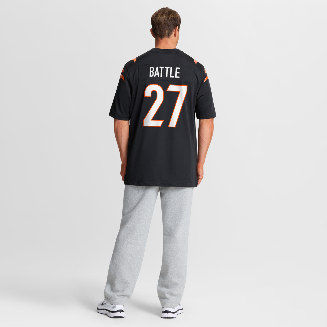 Men's Cincinnati Bengals Jordan Battle Nike Black Team Game product image 8