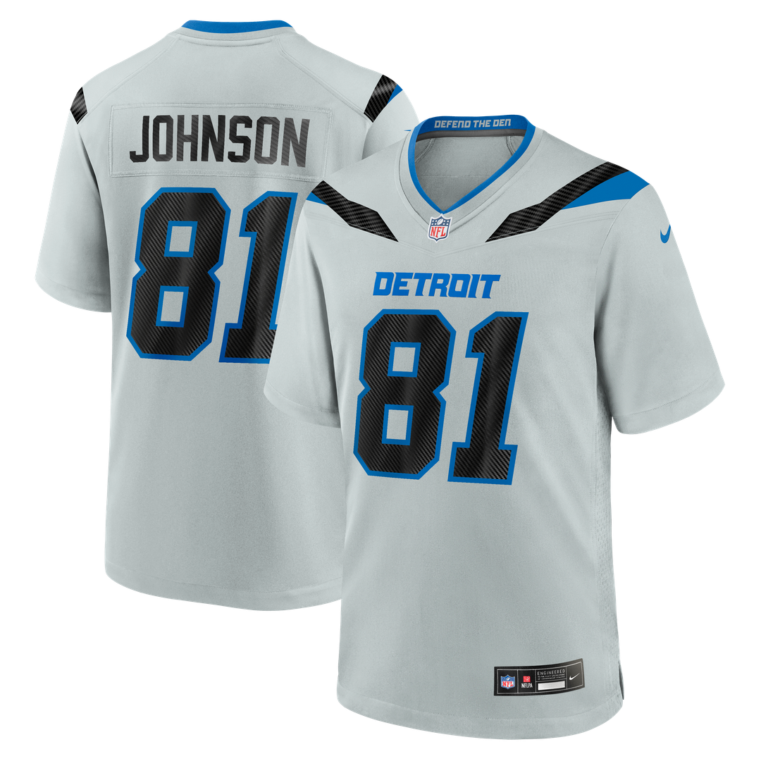 Men's Detroit Lions Calvin Johnson Nike Silver 2026 product image 1