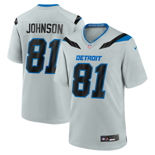 Men's Detroit Lions Calvin Johnson Nike Silver 2026 product image 1