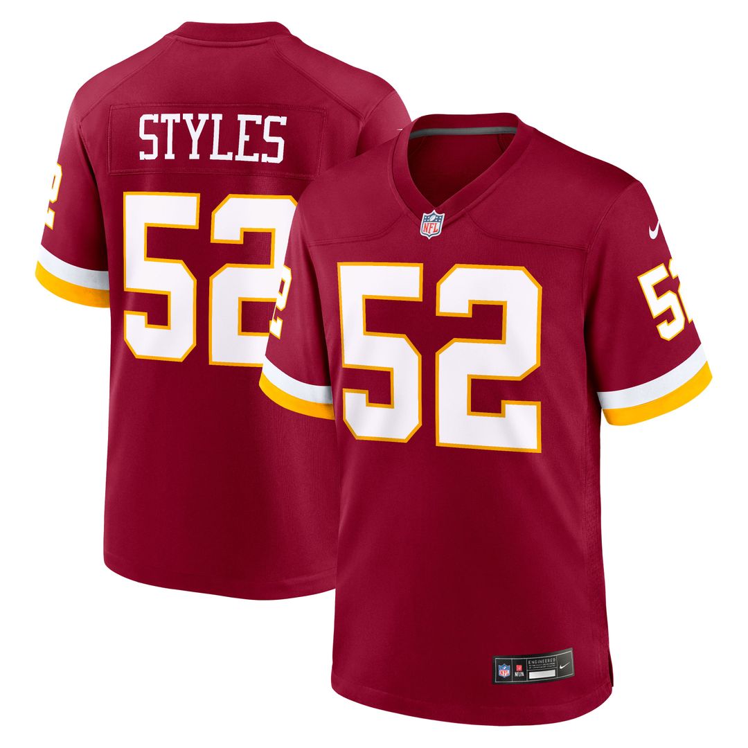 Men's Washington Commanders Sonny Styles Nike Black Game product image 22