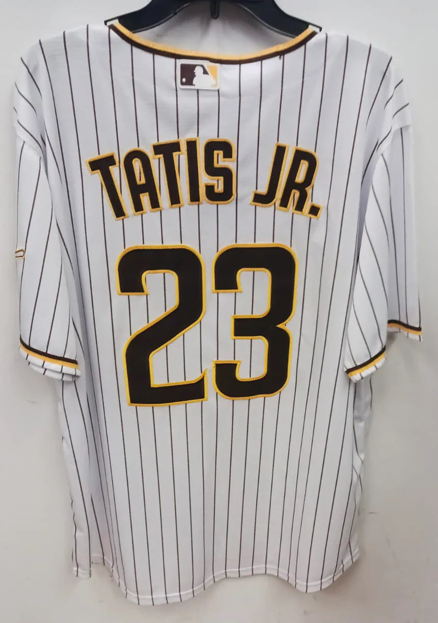 Fernando Tatis Jr. San Diego Padres Jersey white product image 1, provided for visual reference and product detail review