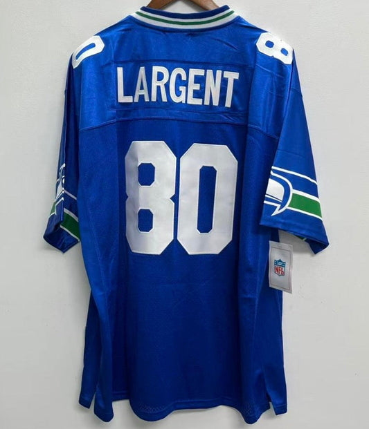 Steve Largent YOUTH KIDS Seattle Seahawks Official NFL Nike Jersey product image 1, provided for visual reference and