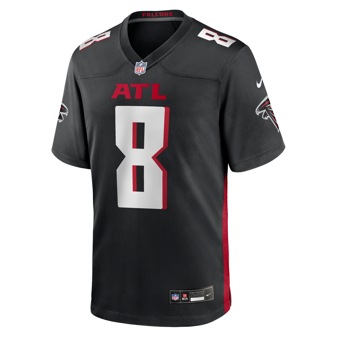 Men's Atlanta Falcons Kyle Pitts Nike Black Game Jersey product image 10