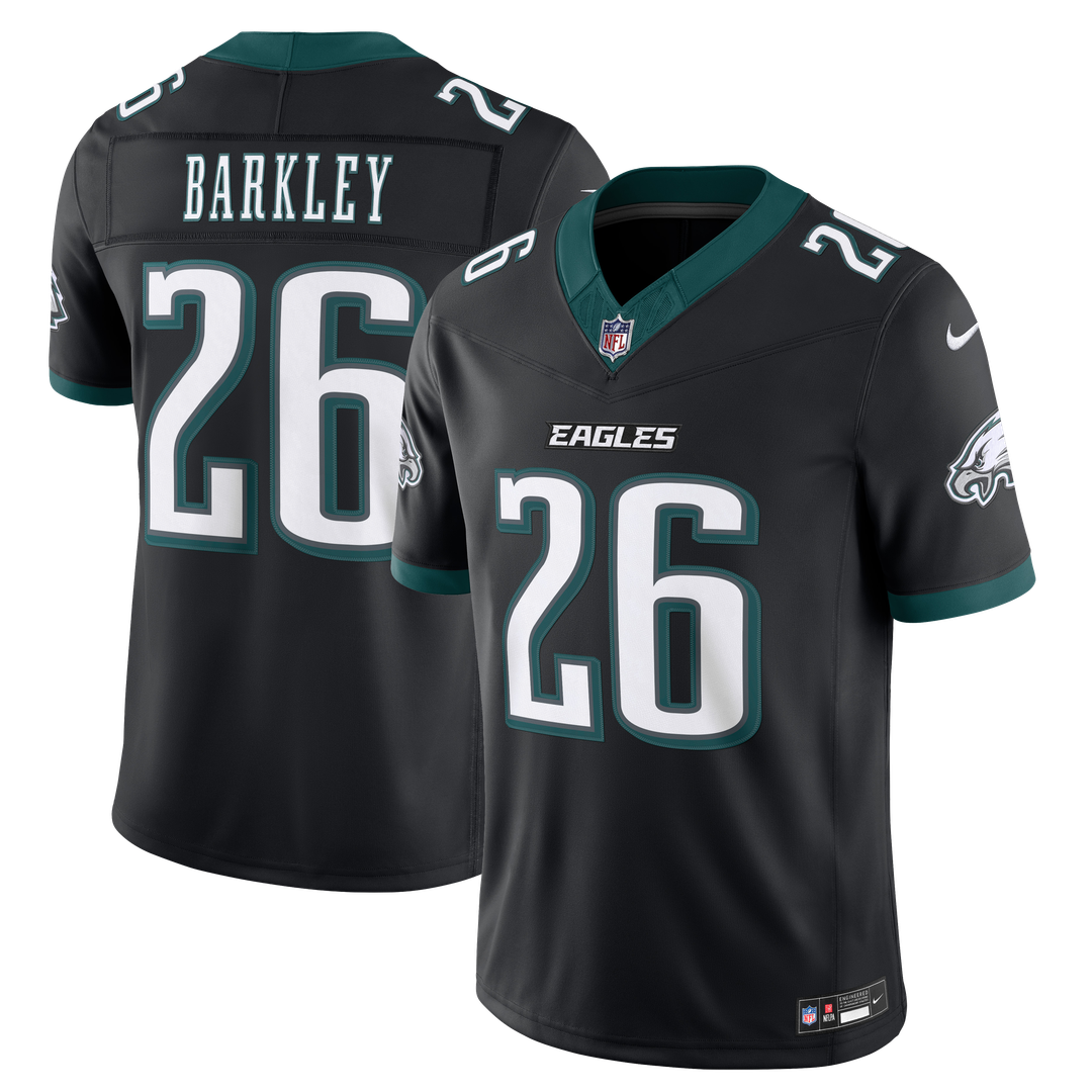 Men's Philadelphia Eagles Saquon Barkley Nike White Vapor product image 33
