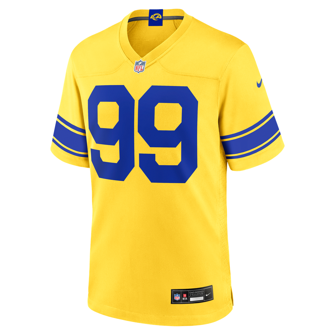 Men's Los Angeles Rams Aaron Donald Nike White Game Jersey product image 11
