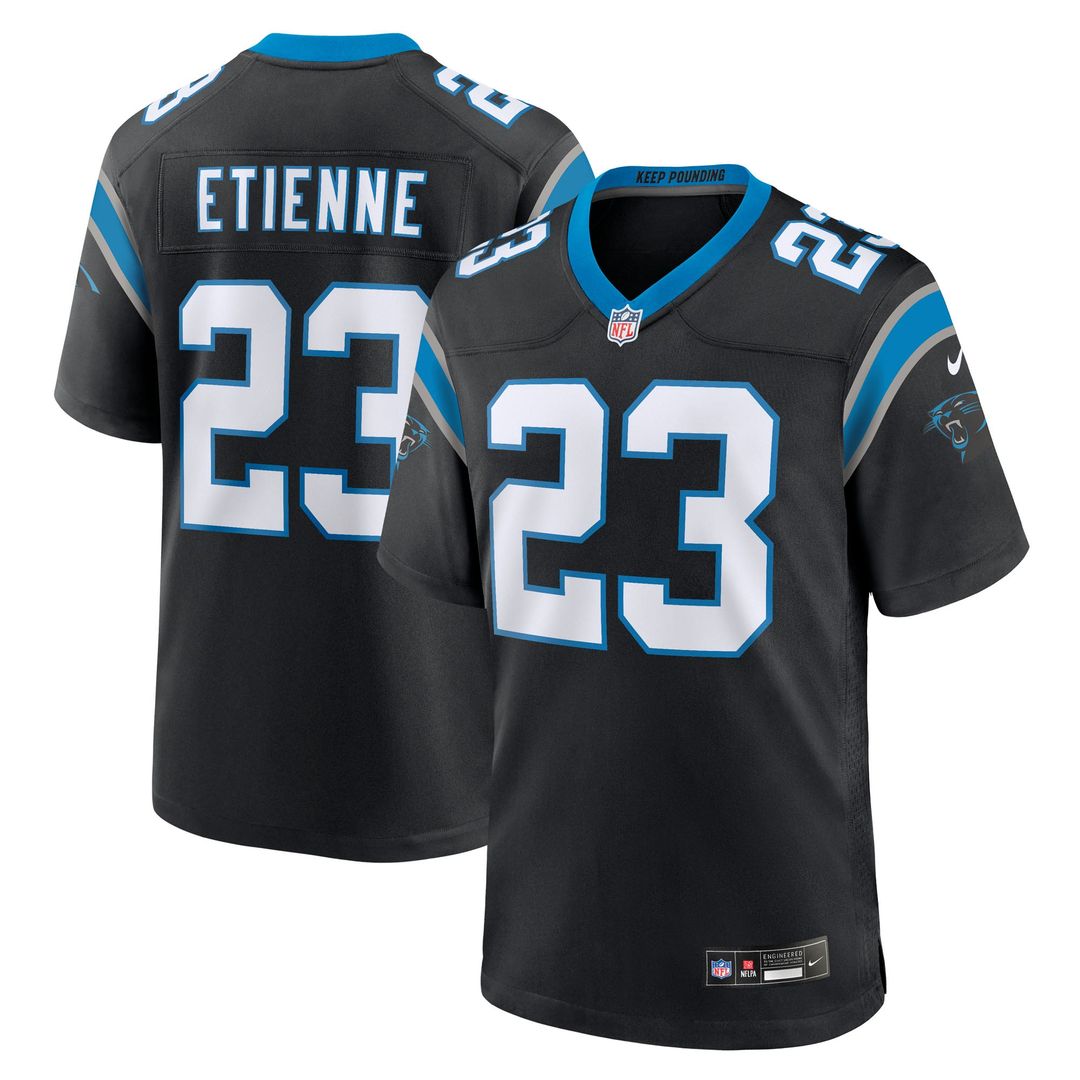 Men's Carolina Panthers Trevor Etienne Nike Black Team Game product image 1