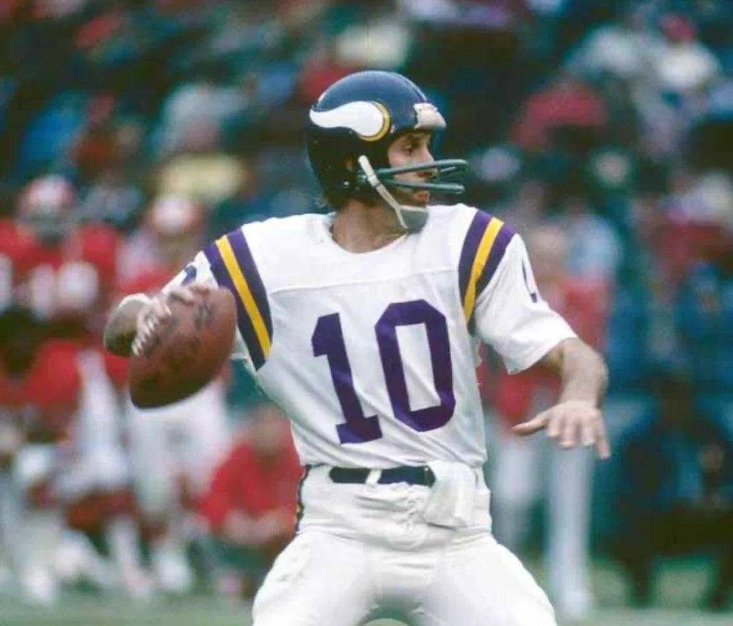 Fran Tarkenton Minnesota Vikings NFL Mitchell & Ness Jersey product image 3, provided for visual reference and product