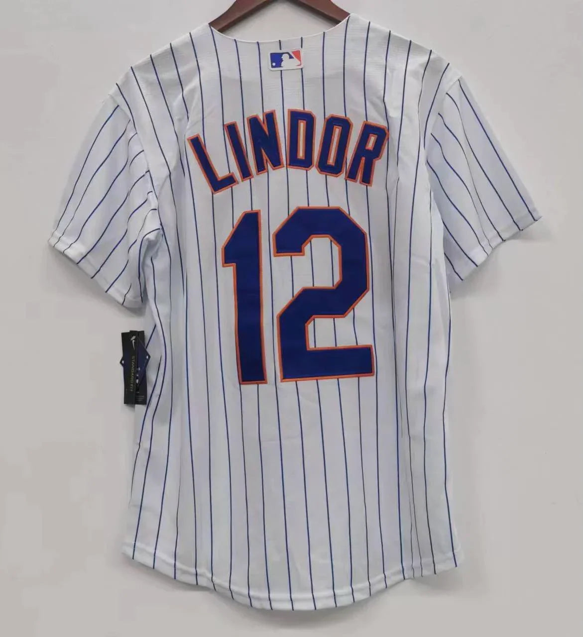 Francisco Lindor New York Mets Jersey Nike product image 3, provided for visual reference and product detail review