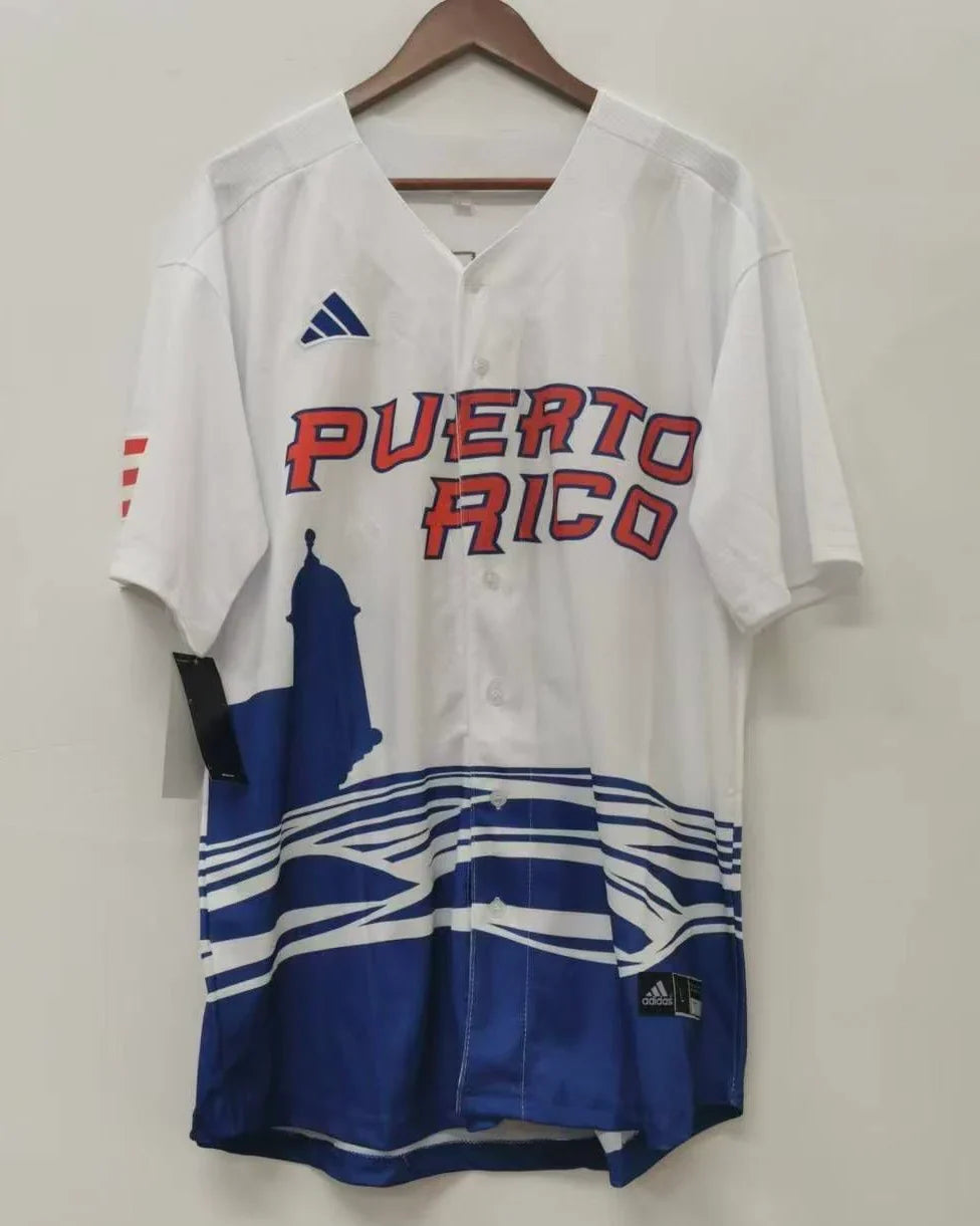 Francisco Lindor Puerto Rico Jersey Adidas product image 3, provided for visual reference and product detail review