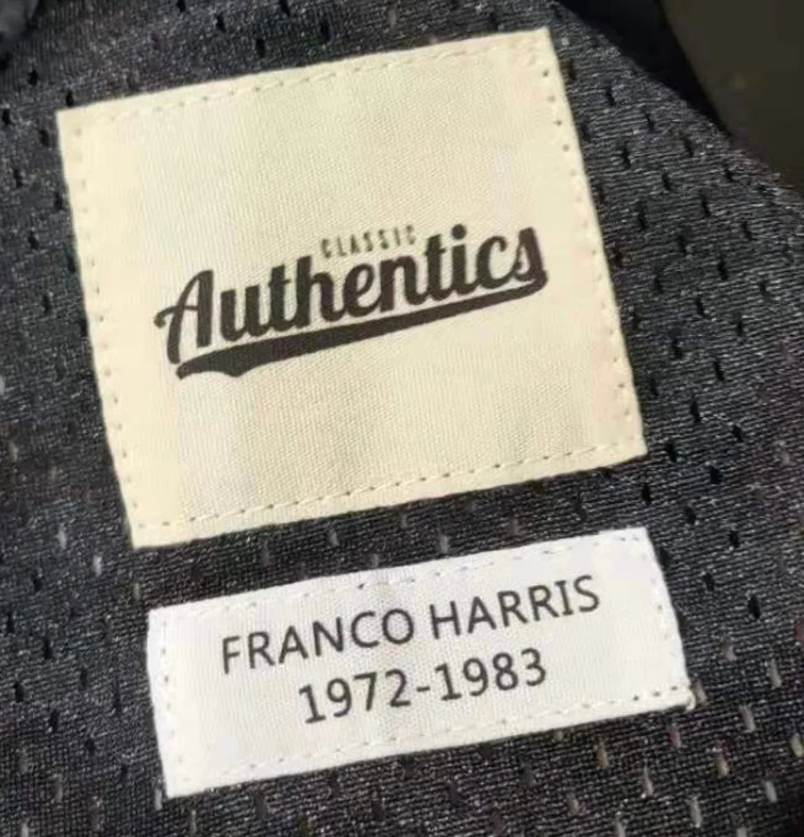Franco Harris Pittsburgh Steelers Classic Authentics Jersey product image 3, provided for visual reference and product