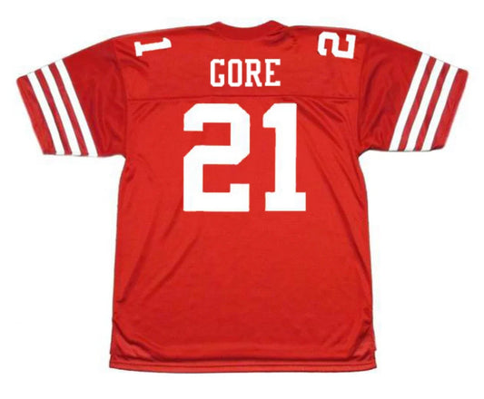 Frank Gore San Francisco 49ers Jersey Mitchell & Ness product image 1, provided for visual reference and product detail