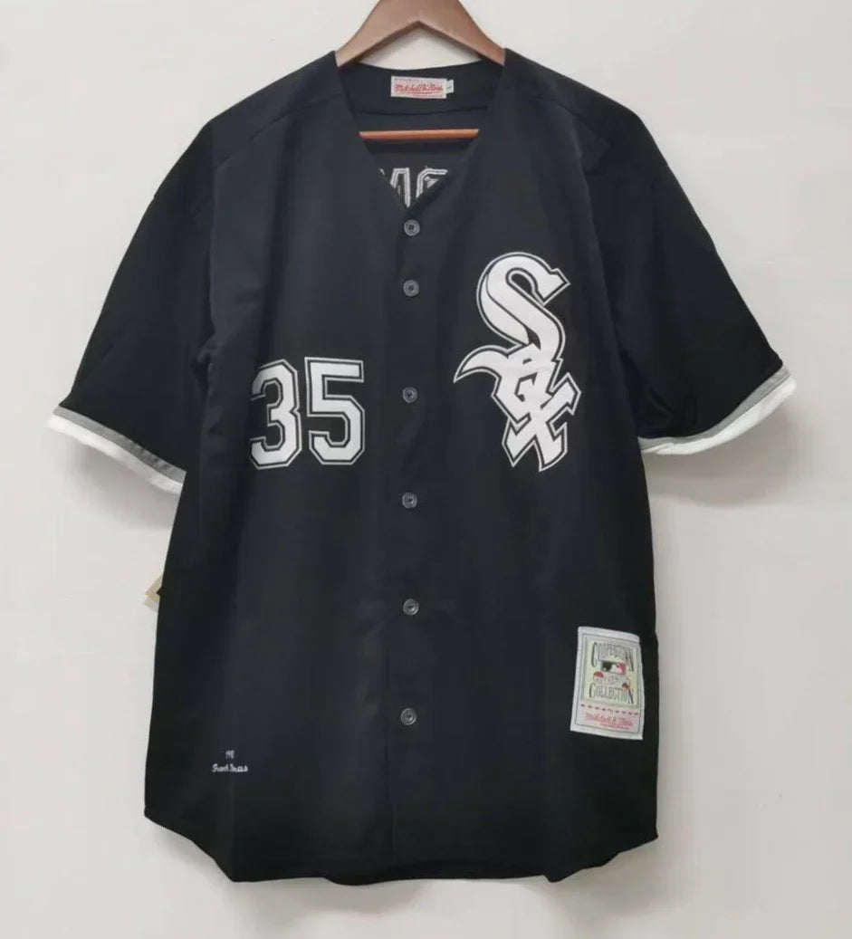Frank Thomas Chicago White Sox Jersey Nike Black product image 2, provided for visual reference and product detail review