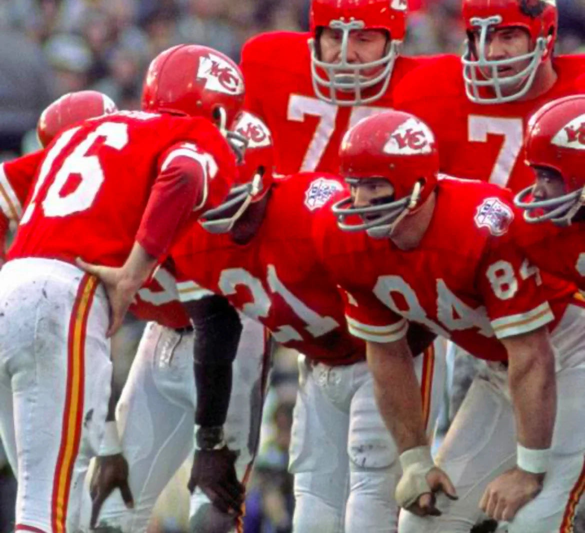 Fred Arbanas 1969 Kansas City Chiefs NFL Mitchell & Ness Jersey product image 4, provided for visual reference and product