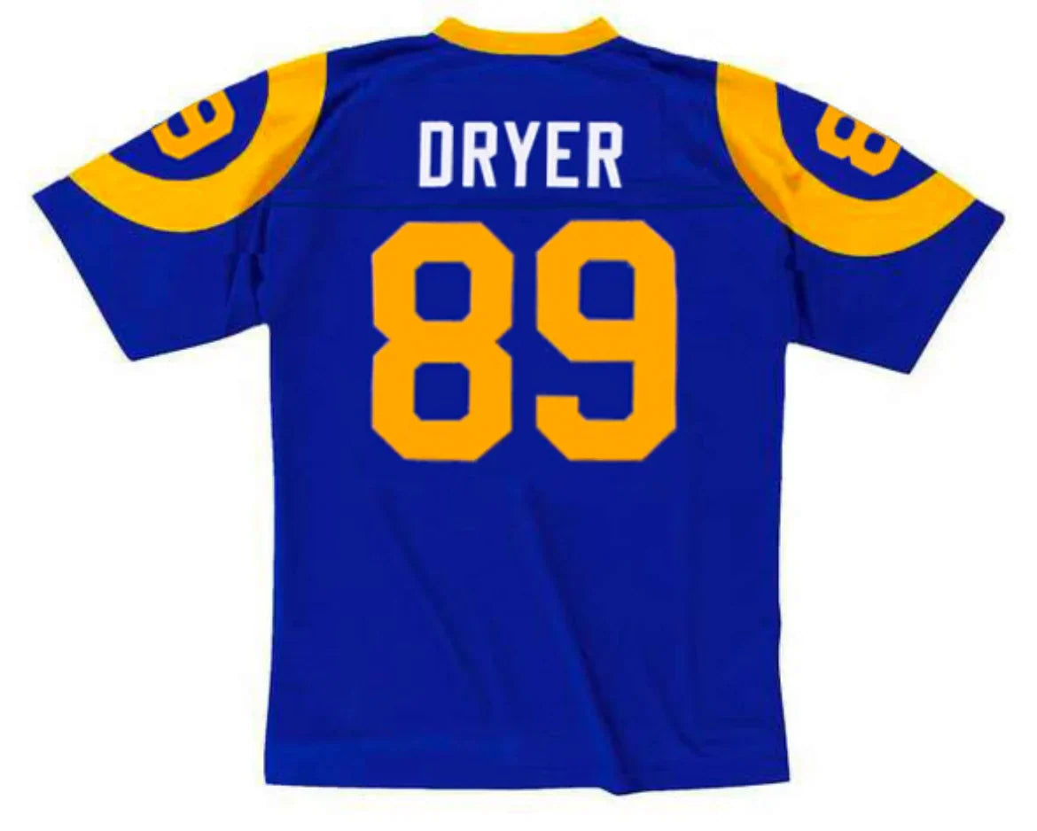 Fred Dryer Los Angeles Rams NFL Mitchell & Ness Jersey product image 1, provided for visual reference and product detail