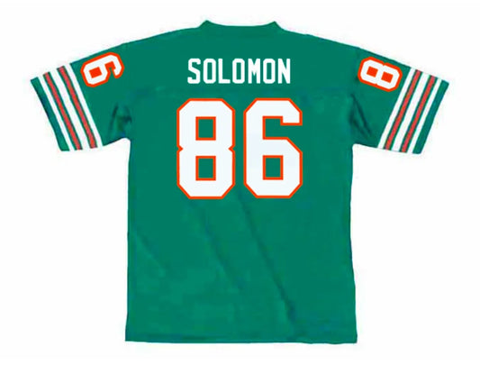 Freddie Solomon Miami Dolphins NFL Mitchell & Ness Jersey product image 1, provided for visual reference and product detail