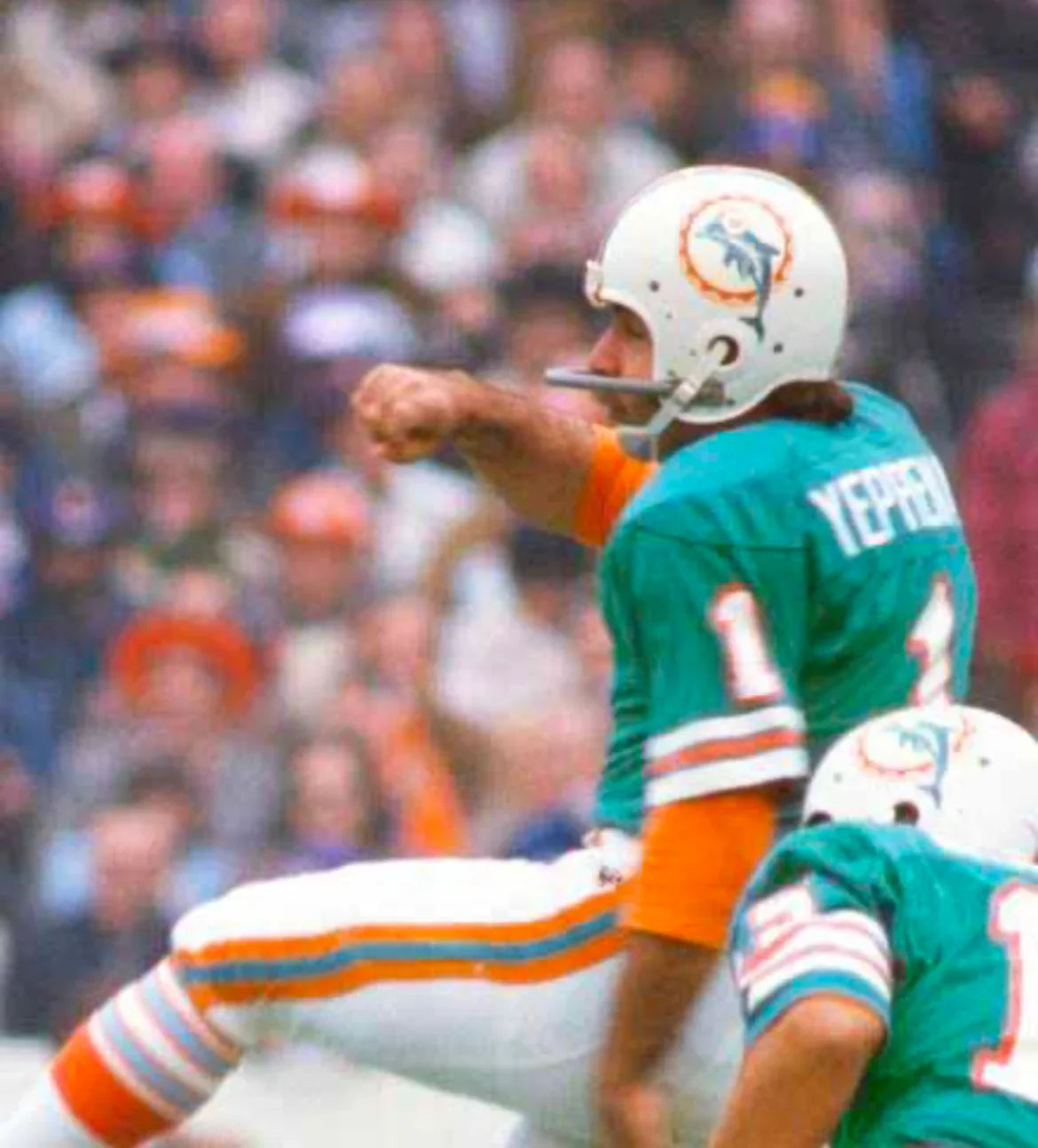 Garo Yepremian Miami Dolphins NFL Mitchell & Ness Jersey product image 3, provided for visual reference and product detail