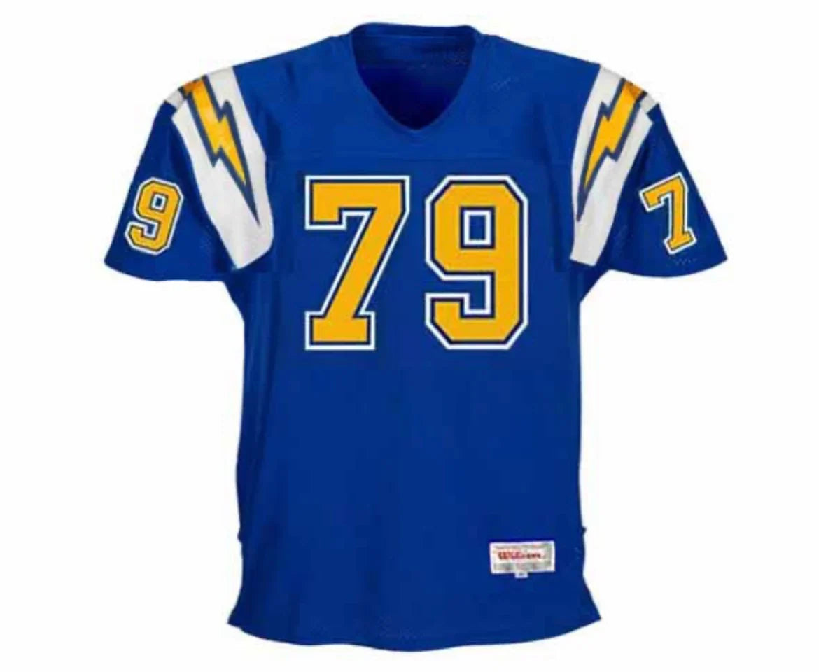 Gary Johnson San Diego Chargers NFL Mitchell & Ness Jersey product image 2, provided for visual reference and product detail