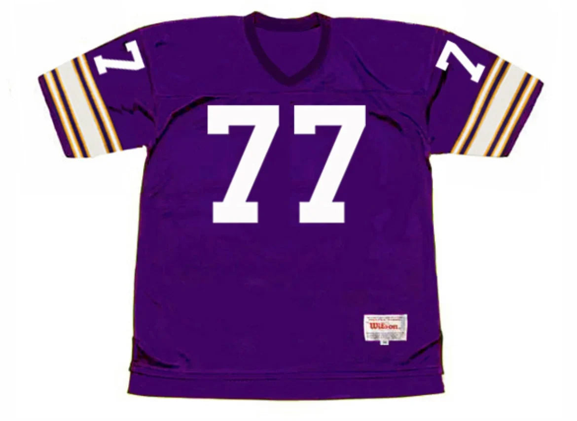Gary Larsen 1969 Minnesota Vikings NFL Mitchell & Ness Jersey product image 2, provided for visual reference and product
