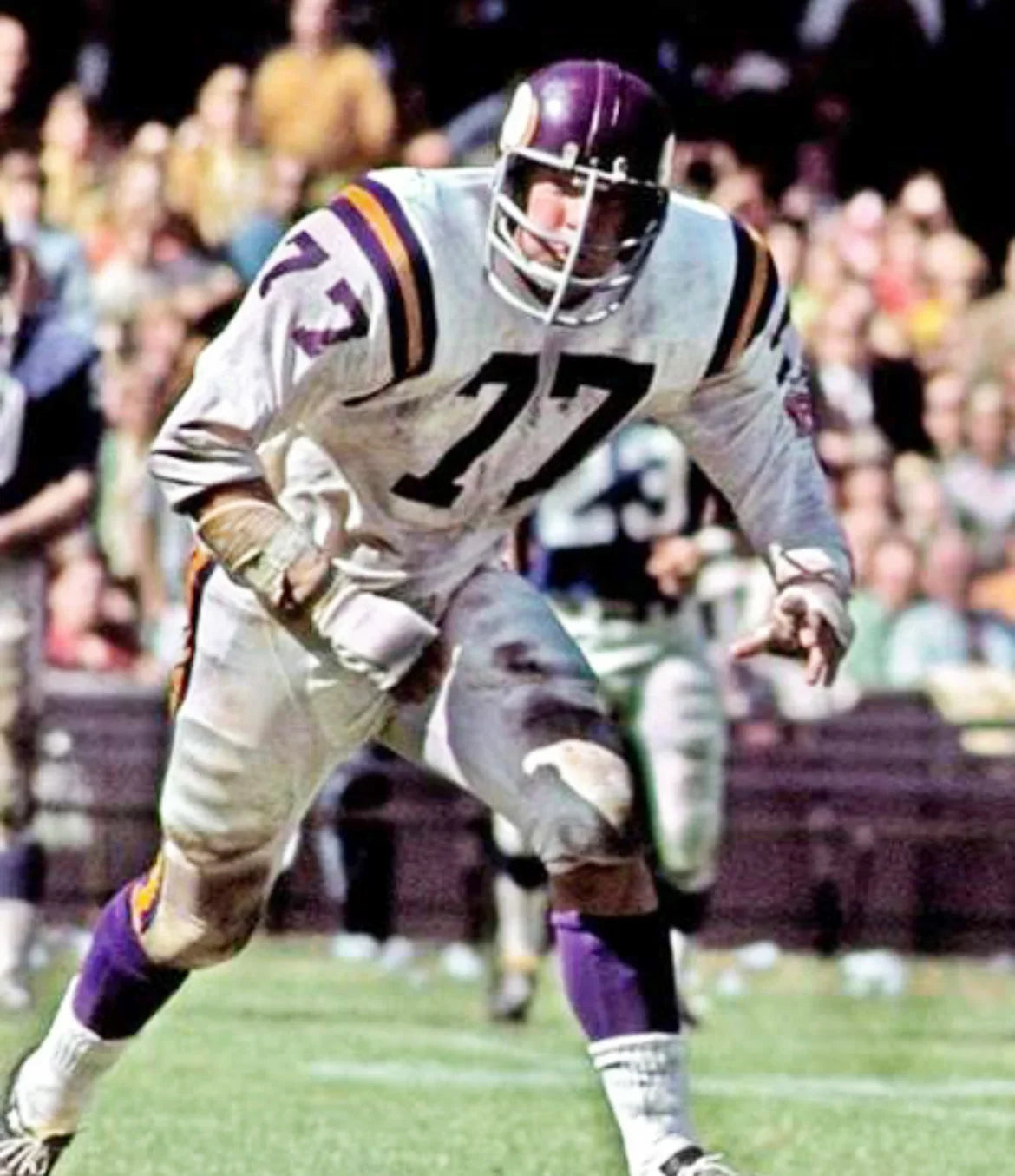 Gary Larsen Minnesota Vikings NFL Mitchell & Ness Jersey product image 3, provided for visual reference and product detail