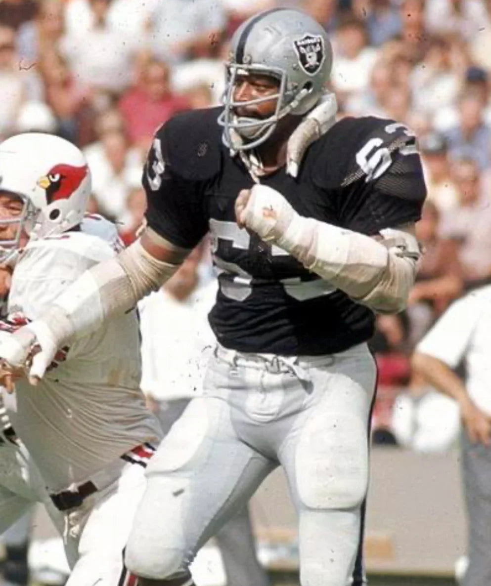Gene Upshaw Oakland Raiders Mitchell & Ness Jersey product image 3, provided for visual reference and product detail review