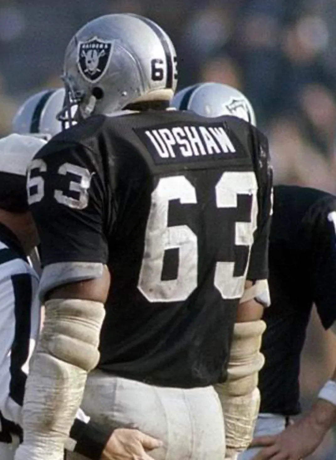 Gene Upshaw Oakland Raiders Mitchell & Ness Jersey product image 4, provided for visual reference and product detail review