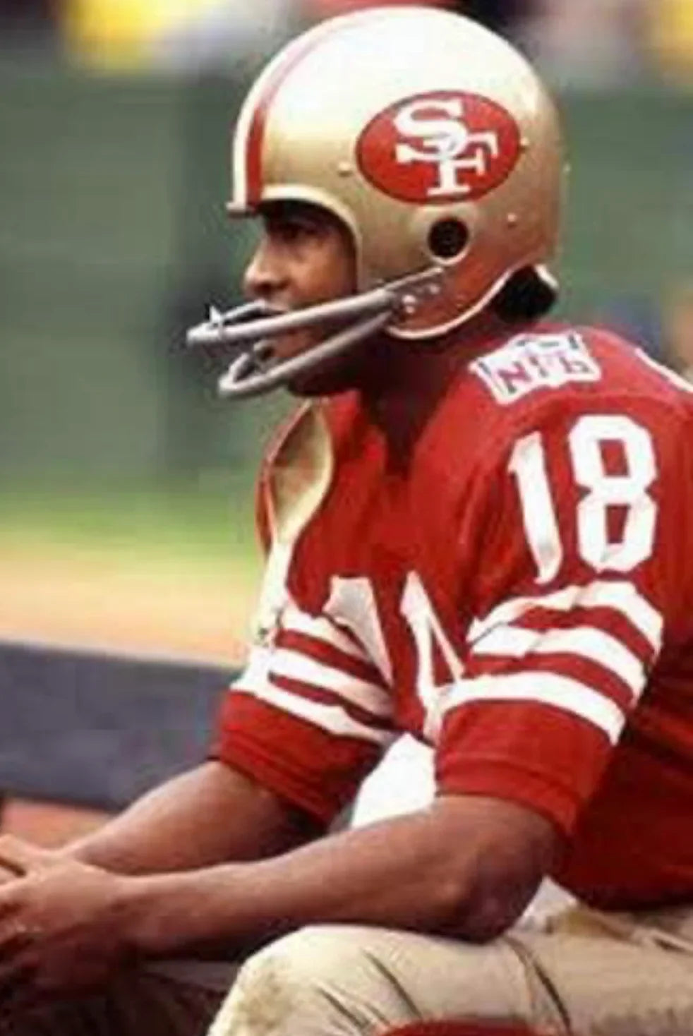 Gene Washington 1969 San Francisco 49ers Jersey Mitchell & Ness product image 3, provided for visual reference and product