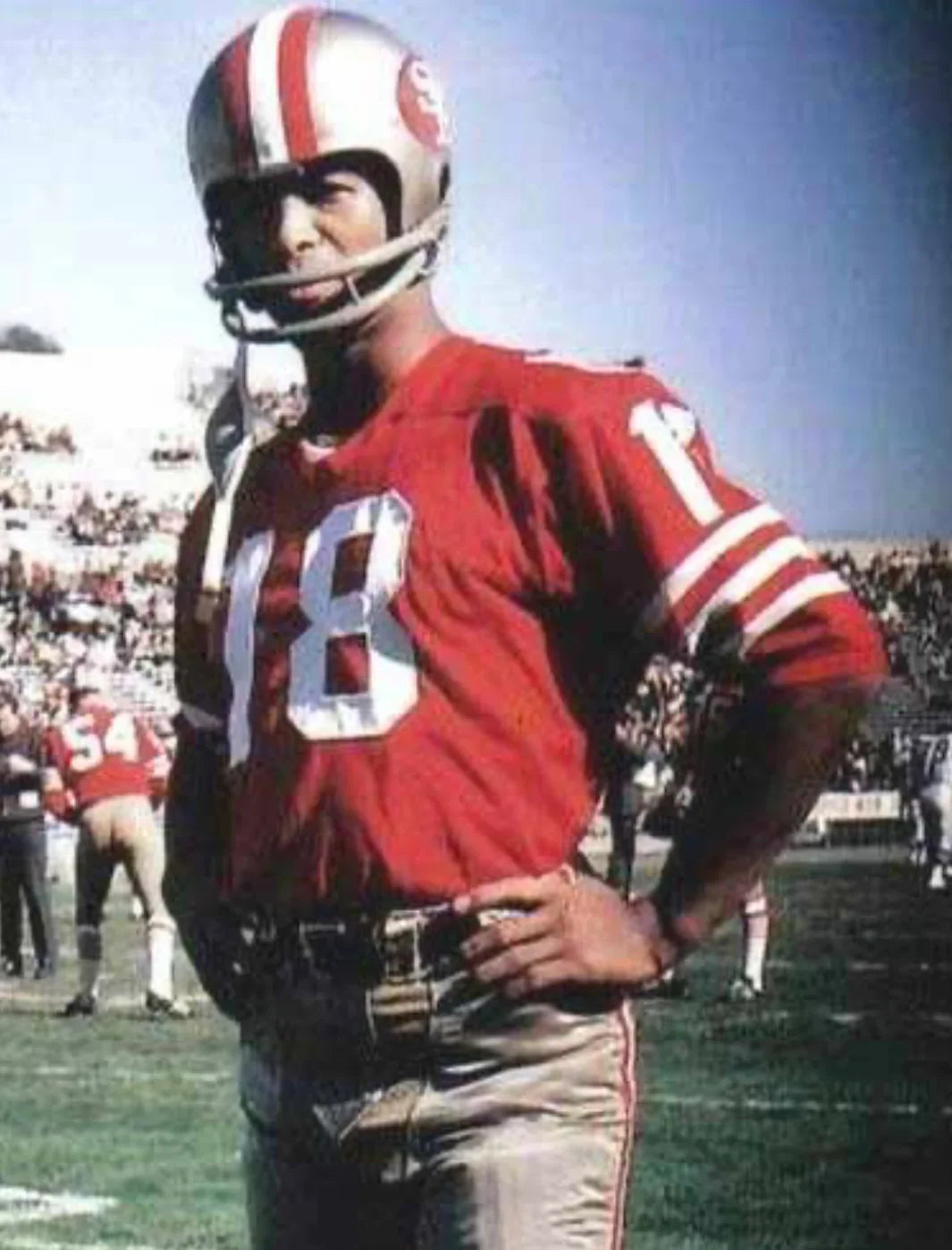 Gene Washington 1969 San Francisco 49ers Jersey Mitchell & Ness product image 4, provided for visual reference and product