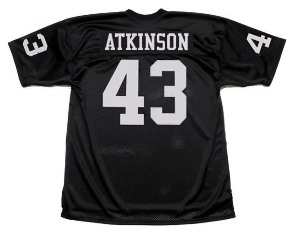 George Atkinson Oakland Raiders Mitchell & Ness Jersey product image 1, provided for visual reference and product detail