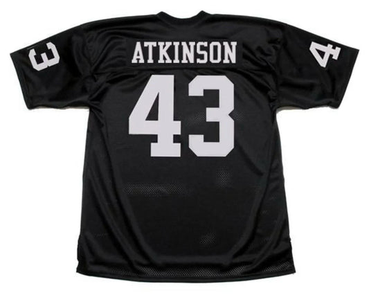 George Atkinson Oakland Raiders Mitchell & Ness Jersey product image 1, provided for visual reference and product detail