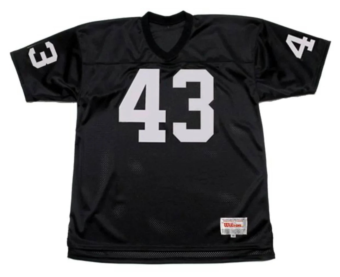George Atkinson Oakland Raiders Mitchell & Ness Jersey product image 2, provided for visual reference and product detail