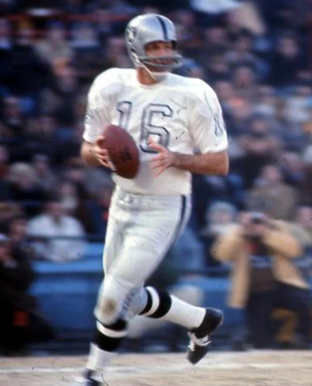 George Blanda 1970 Oakland Las Vegas Raiders Mitchell & Ness Jersey product image 4, provided for visual reference and