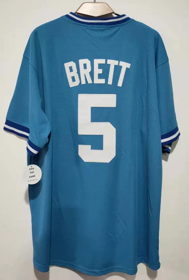 George Brett Kansas City Royals Jersey Classic Authentics product image 1, provided for visual reference and product detail