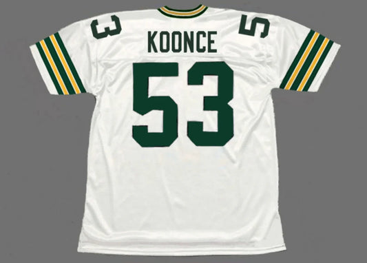 George Koonce Green Bay Packers NFL Mitchell & Ness Jersey product image 1, provided for visual reference and product detail