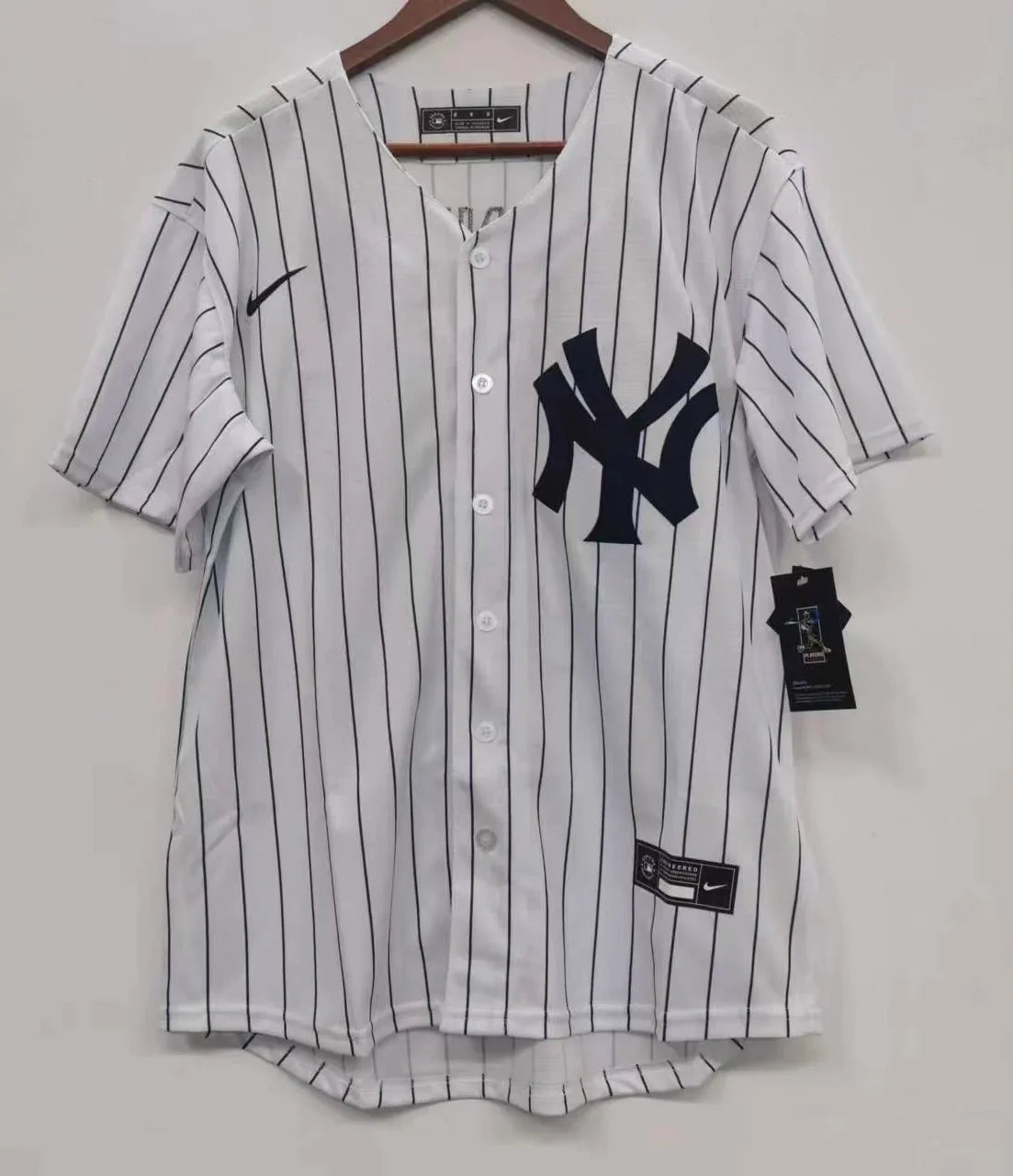 Giancarlo Stanton New York Yankees Jersey white Nike product image 3, provided for visual reference and product detail review