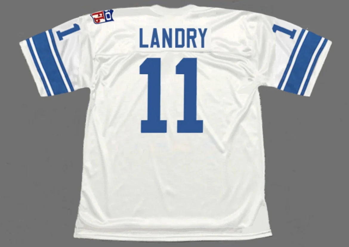 Greg Landry 1969 Detroit Lions NFL Mitchell & Ness Jersey product image 1, provided for visual reference and product detail