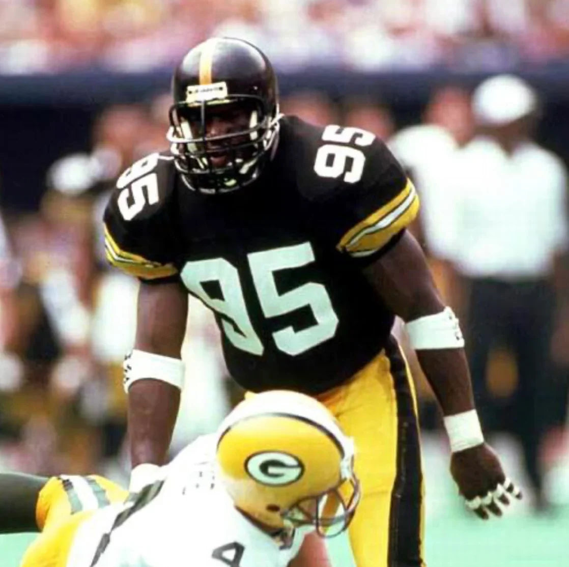 Greg Lloyd Pittsburgh Steelers NFL Mitchell & Ness Jersey product image 3, provided for visual reference and product detail